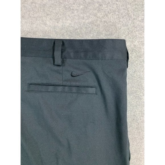 Nike Dri Fit TOUR Flat Front Casual Golf Shorts (Men's Size‎ 40) Black - Picture 9 of 11